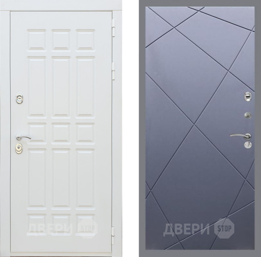 Дверь Рекс (REX) 8 Силк Сноу FL-291 Силк титан в Подольск