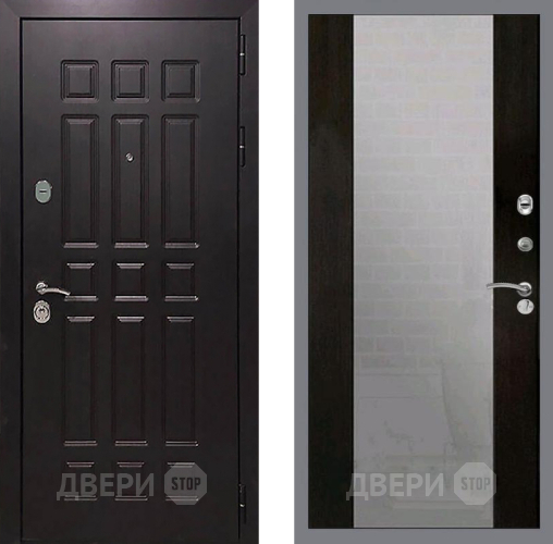 Входная металлическая Дверь Рекс (REX) 8 СБ-16 Зеркало Венге в Подольск