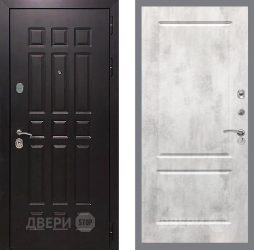 Входная металлическая Дверь Рекс (REX) 8 FL-117 Бетон светлый в Подольск