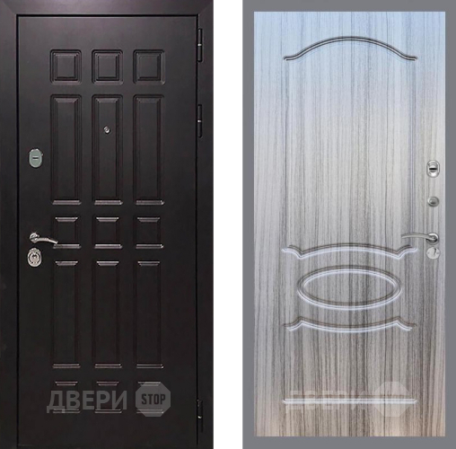 Входная металлическая Дверь Рекс (REX) 8 FL-128 Сандал грей в Подольск