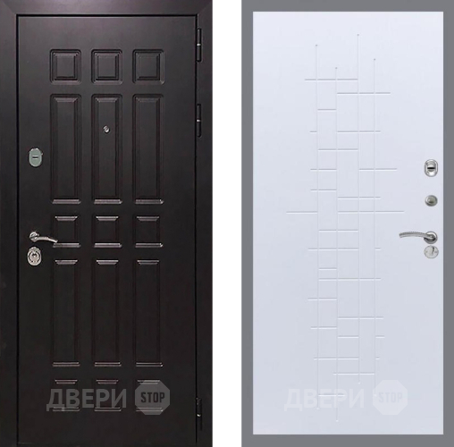 Входная металлическая Дверь Рекс (REX) 8 FL-289 Белый ясень в Подольск