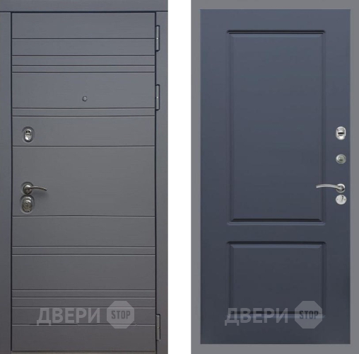 Входная металлическая Дверь Рекс (REX) 14 силк титан FL-117 Силк титан в Подольск