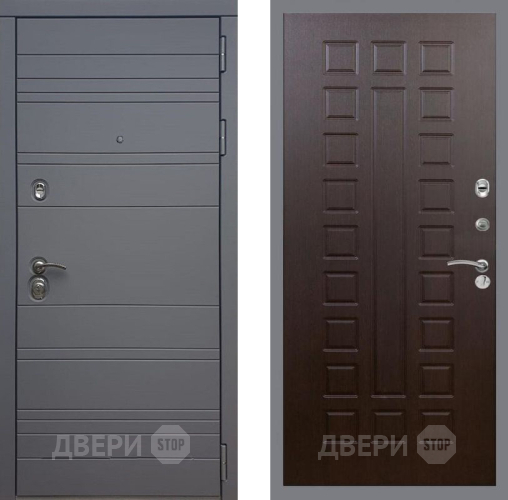 Входная металлическая Дверь Рекс (REX) 14 силк титан FL-183 Венге в Подольск