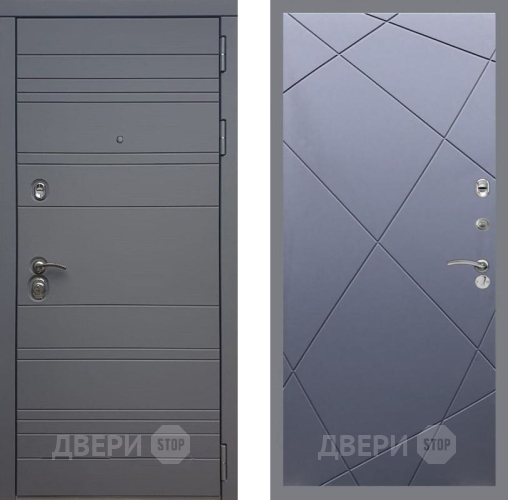 Входная металлическая Дверь Рекс (REX) 14 силк титан FL-291 Силк титан в Подольск