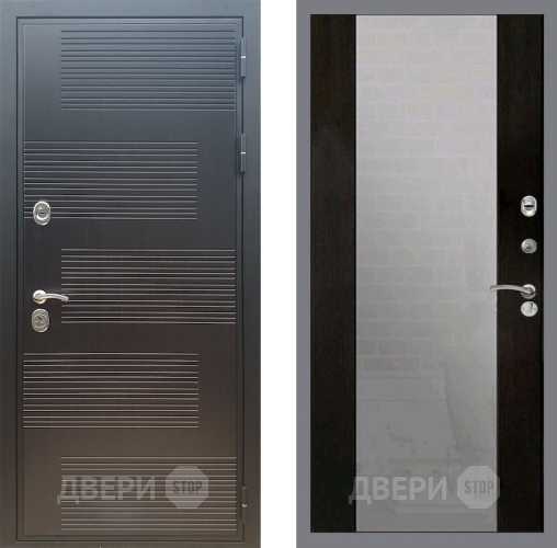 Входная металлическая Дверь Рекс (REX) премиум 185 СБ-16 Зеркало Венге в Подольск