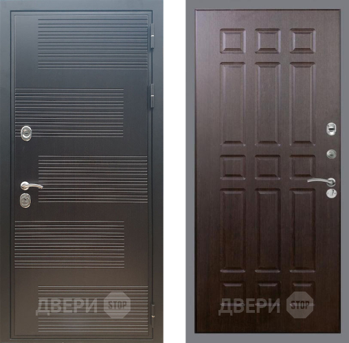 Входная металлическая Дверь Рекс (REX) премиум 185 FL-33 Венге в Подольск