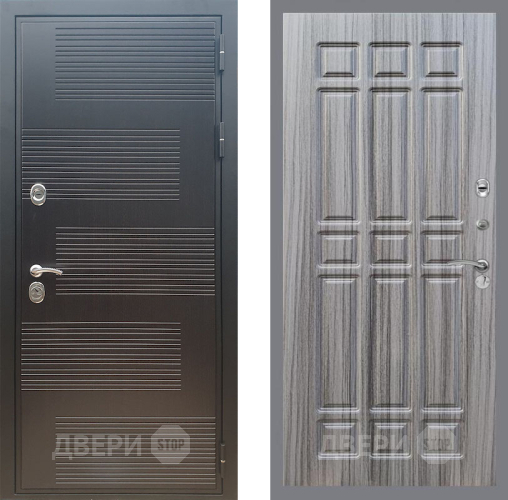 Входная металлическая Дверь Рекс (REX) премиум 185 FL-33 Сандал грей в Подольск