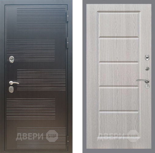 Входная металлическая Дверь Рекс (REX) премиум 185 FL-39 Беленый дуб в Подольск
