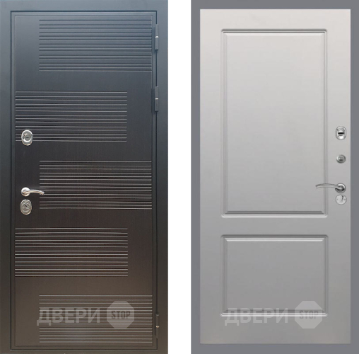 Входная металлическая Дверь Рекс (REX) премиум 185 FL-117 Грей софт в Подольск