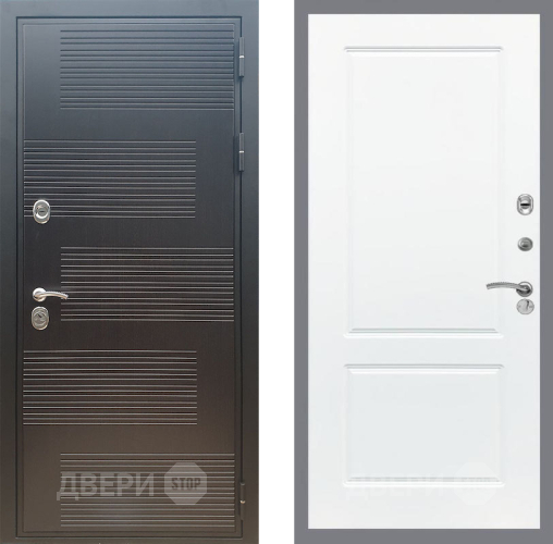 Входная металлическая Дверь Рекс (REX) премиум 185 FL-117 Силк Сноу в Подольск