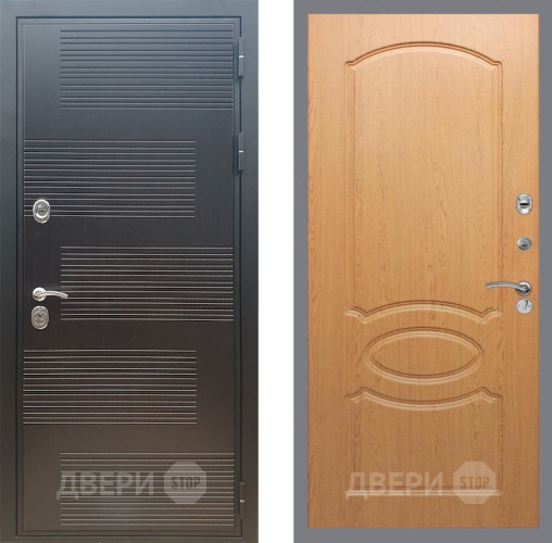 Входная металлическая Дверь Рекс (REX) премиум 185 FL-128 Дуб в Подольск