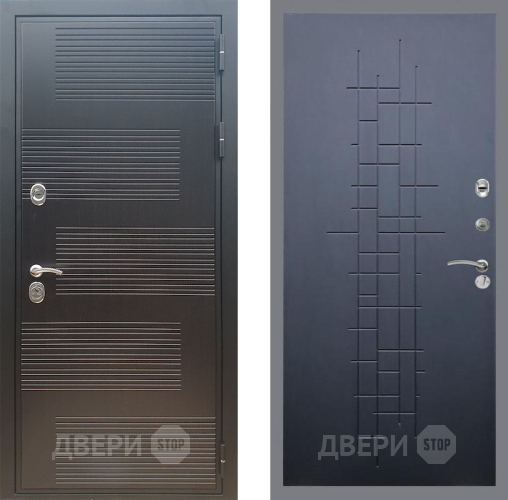 Входная металлическая Дверь Рекс (REX) премиум 185 FL-289 Ясень черный в Подольск