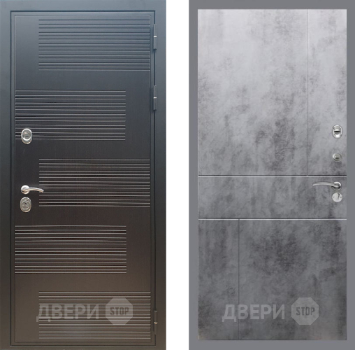 Входная металлическая Дверь Рекс (REX) премиум 185 FL-290 Бетон темный в Подольск