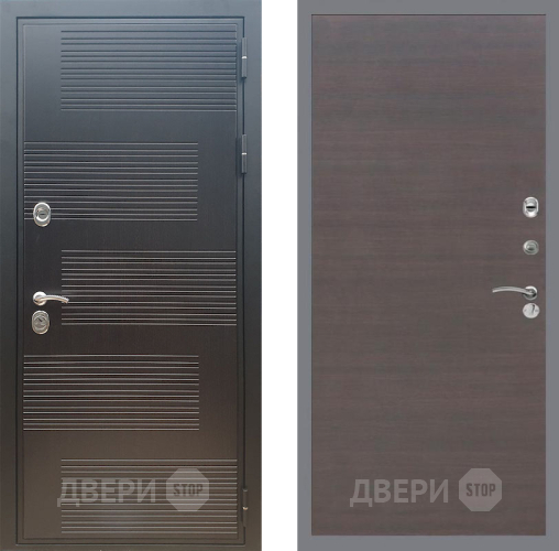Входная металлическая Дверь Рекс (REX) премиум 185 GL венге поперечный в Подольск