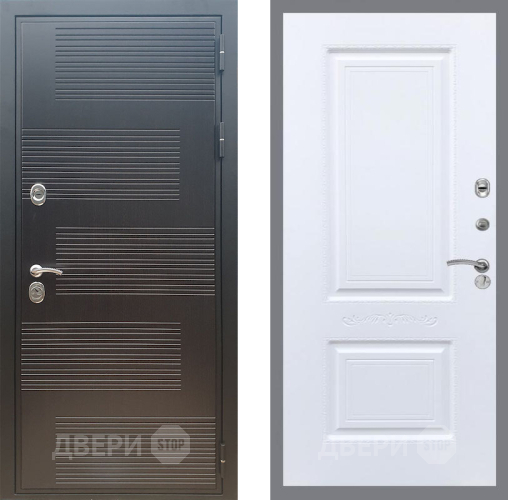 Входная металлическая Дверь Рекс (REX) премиум 185 Смальта Силк Сноу в Подольск