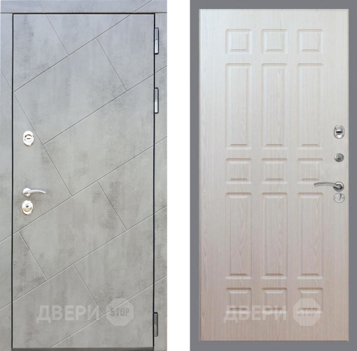 Входная металлическая Дверь Рекс (REX) 22 FL-33 Беленый дуб в Подольск