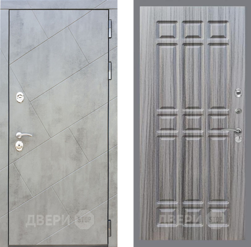 Входная металлическая Дверь Рекс (REX) 22 FL-33 Сандал грей в Подольск