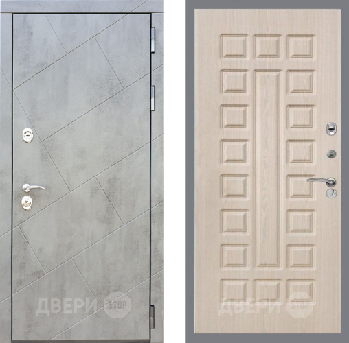 Входная металлическая Дверь Рекс (REX) 22 FL-183 Беленый дуб в Подольск