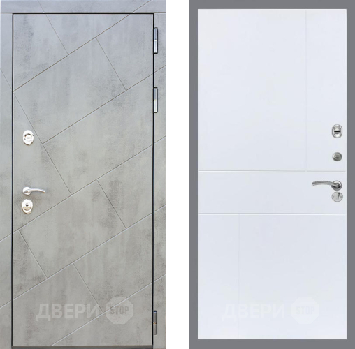 Входная металлическая Дверь Рекс (REX) 22 FL-290 Силк Сноу в Подольск