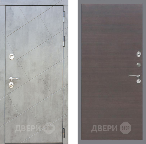 Входная металлическая Дверь Рекс (REX) 22 GL венге поперечный в Подольск