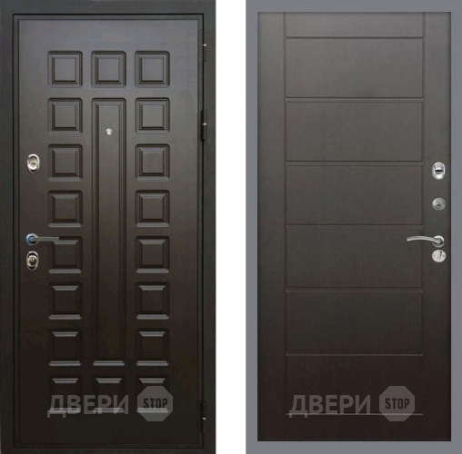 Входная металлическая Дверь Рекс (REX) Премиум 3к Сити Венге в Подольск
