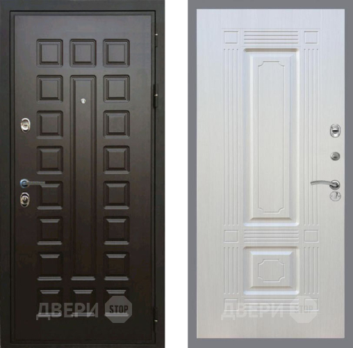 Входная металлическая Дверь Рекс (REX) Премиум 3к FL-2 Лиственница беж в Подольск