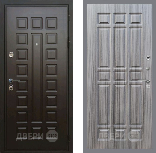 Входная металлическая Дверь Рекс (REX) Премиум 3к FL-33 Сандал грей в Подольск