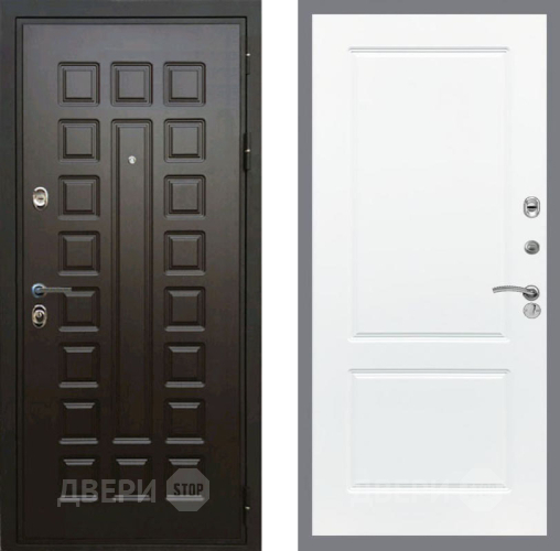 Входная металлическая Дверь Рекс (REX) Премиум 3к FL-117 Силк Сноу в Подольск