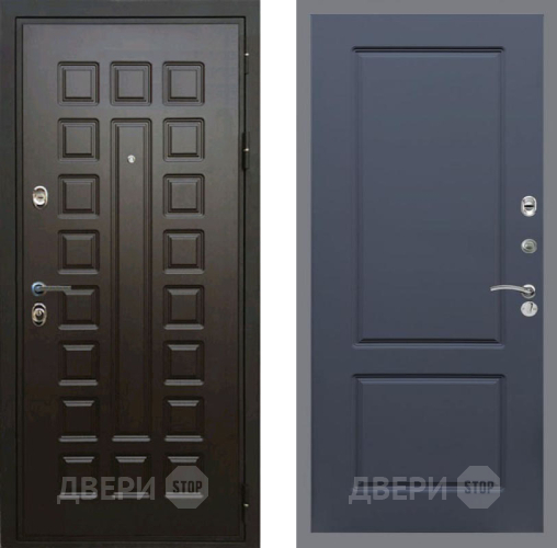 Входная металлическая Дверь Рекс (REX) Премиум 3к FL-117 Силк титан в Подольск
