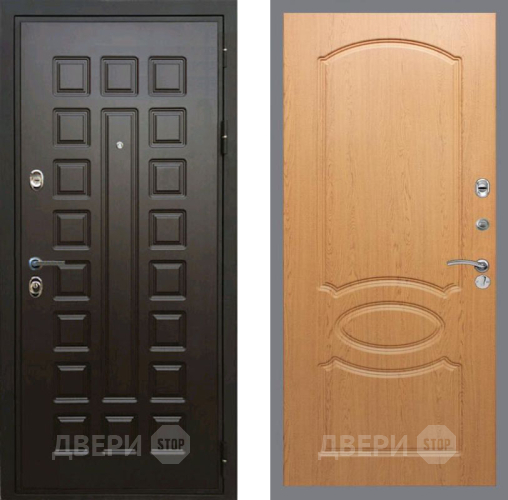 Входная металлическая Дверь Рекс (REX) Премиум 3к FL-128 Дуб в Подольск