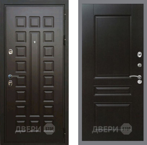 Входная металлическая Дверь Рекс (REX) Премиум 3к FL-243 Венге в Подольск