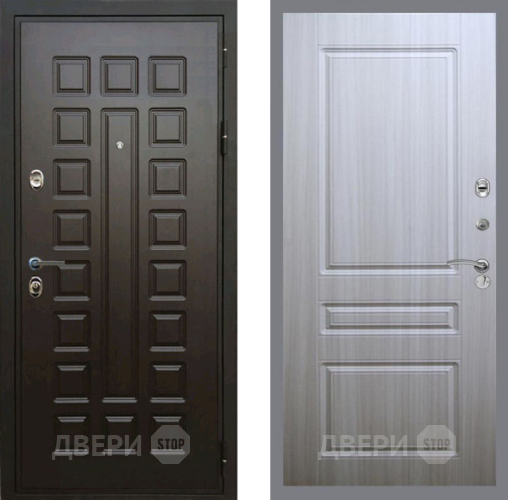 Входная металлическая Дверь Рекс (REX) Премиум 3к FL-243 Сандал белый в Подольск