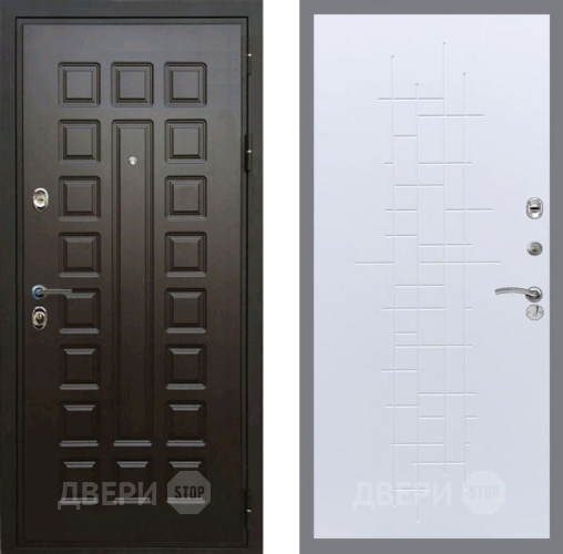 Входная металлическая Дверь Рекс (REX) Премиум 3к FL-289 Белый ясень в Подольск