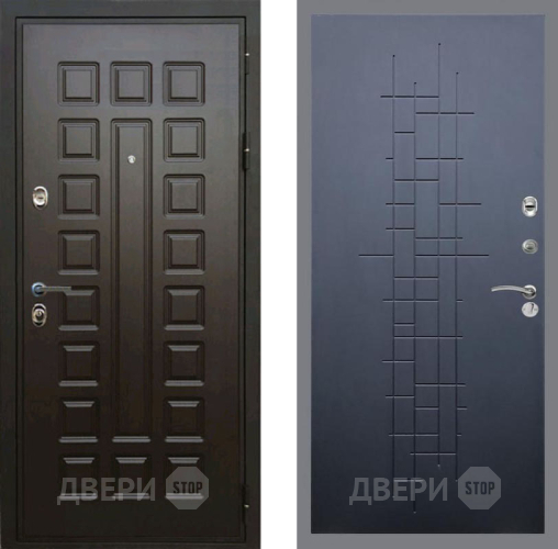 Входная металлическая Дверь Рекс (REX) Премиум 3к FL-289 Ясень черный в Подольск
