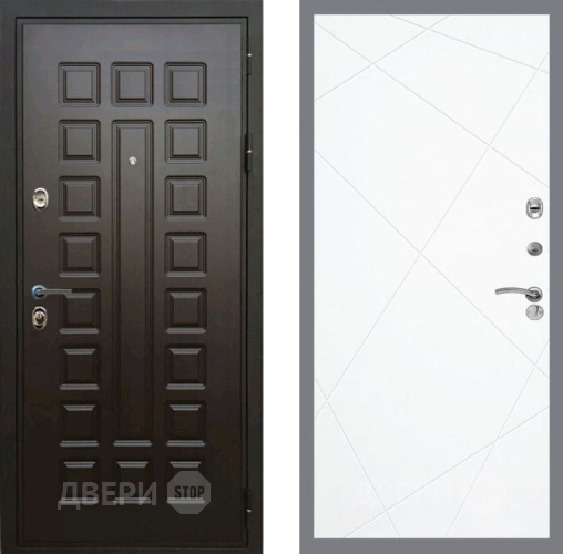 Входная металлическая Дверь Рекс (REX) Премиум 3к FL-291 Силк Сноу в Подольск
