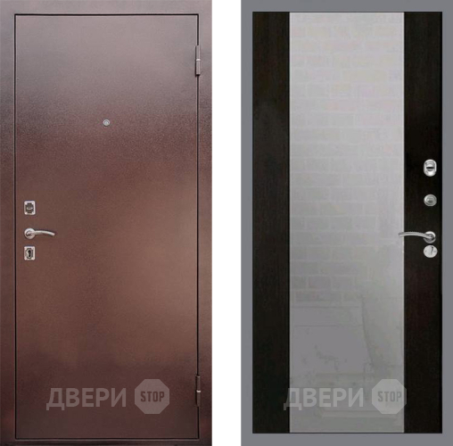 Входная металлическая Дверь Рекс (REX) 1 СБ-16 Зеркало Венге в Подольск