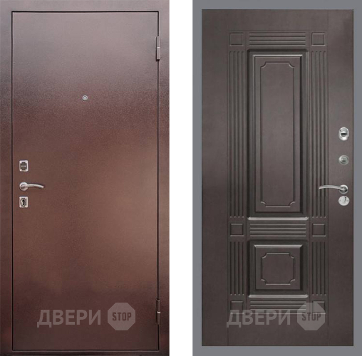 Входная металлическая Дверь Рекс (REX) 1 FL-2 Венге в Подольск