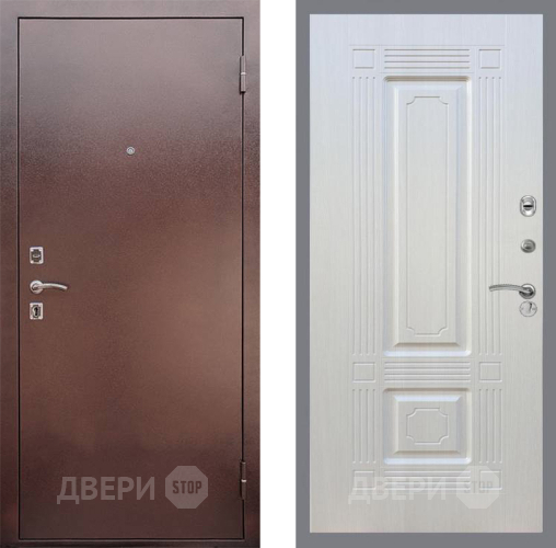 Входная металлическая Дверь Рекс (REX) 1 FL-2 Лиственница беж в Подольск