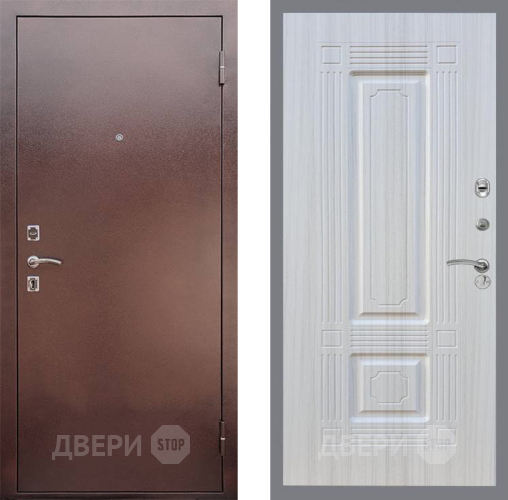 Входная металлическая Дверь Рекс (REX) 1 FL-2 Сандал белый в Подольск