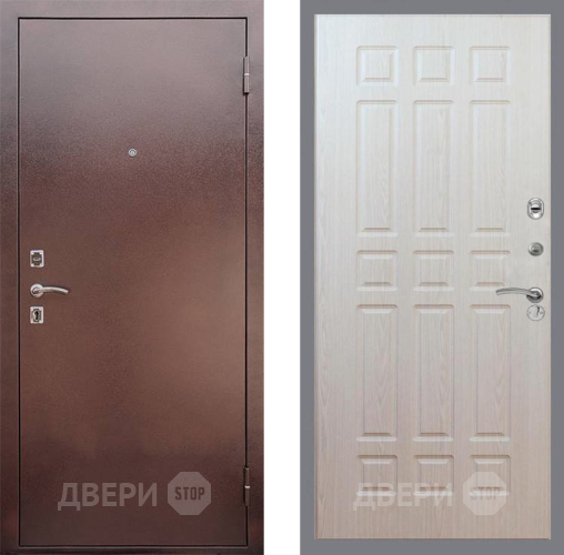 Входная металлическая Дверь Рекс (REX) 1 FL-33 Беленый дуб в Подольск