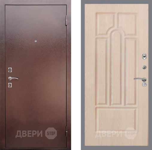 Входная металлическая Дверь Рекс (REX) 1 FL-58 Беленый дуб в Подольск
