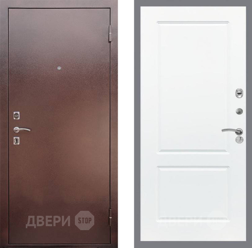Входная металлическая Дверь Рекс (REX) 1 FL-117 Силк Сноу в Подольск