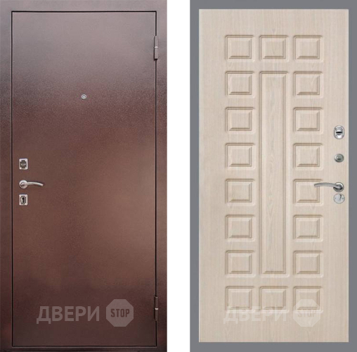 Входная металлическая Дверь Рекс (REX) 1 FL-183 Беленый дуб в Подольск