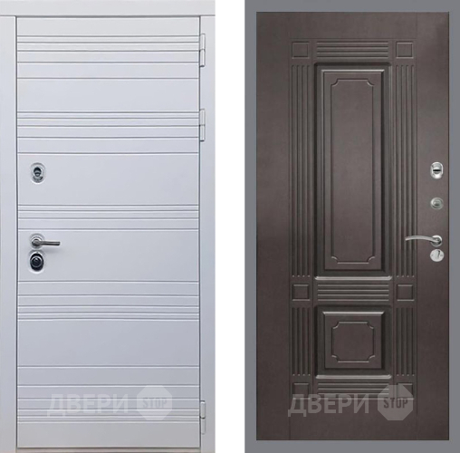 Входная металлическая Дверь Рекс (REX) 14 Силк Сноу FL-2 Венге в Подольск