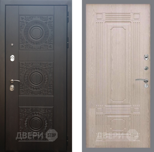 Входная металлическая Дверь Рекс (REX) 10 FL-2 Беленый дуб в Подольск