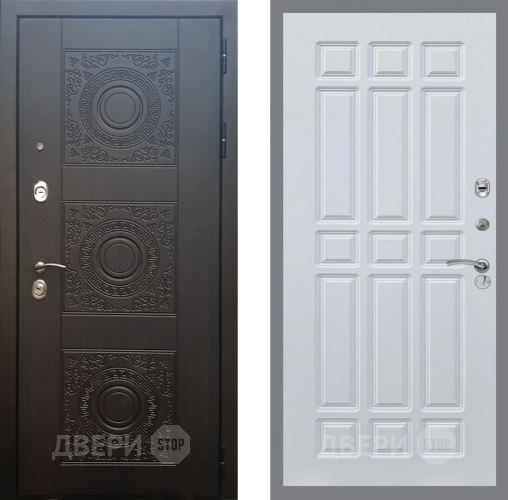 Входная металлическая Дверь Рекс (REX) 10 FL-33 Белый ясень в Подольск
