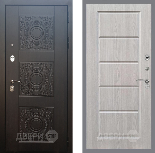 Входная металлическая Дверь Рекс (REX) 10 FL-39 Беленый дуб в Подольск