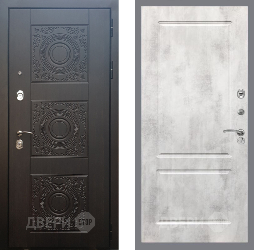 Входная металлическая Дверь Рекс (REX) 10 FL-117 Бетон светлый в Подольск