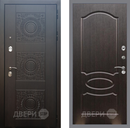 Входная металлическая Дверь Рекс (REX) 10 FL-128 Венге светлый в Подольск