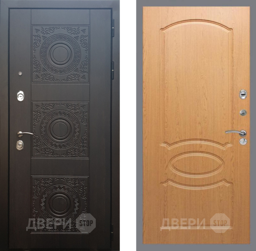 Входная металлическая Дверь Рекс (REX) 10 FL-128 Дуб в Подольск